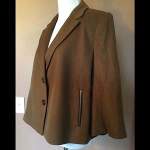 Ann Taylor Part Wool 3/4 Sleeves